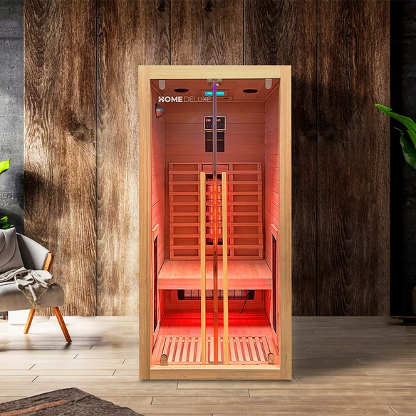 Infrarotkabine »SONORA S«, BxHxT: 90 x 190 x 90 cm, Hemlock-Tannenholz