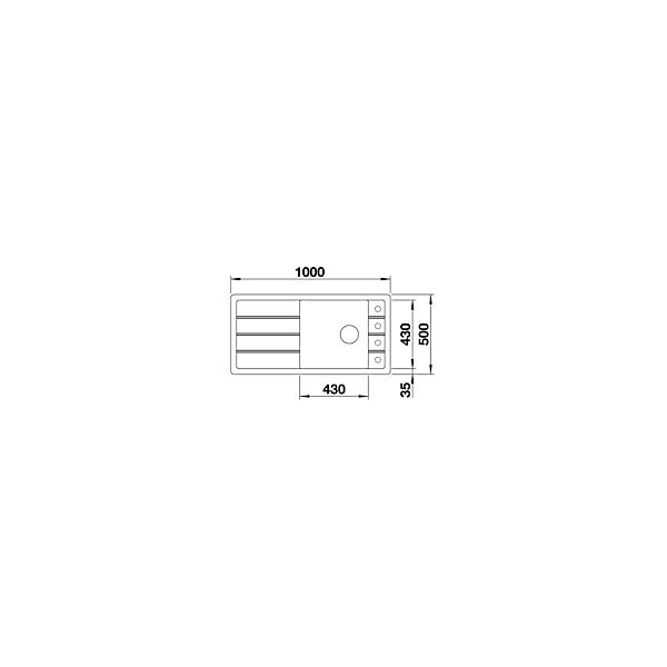 Evier Blanco Faron XL 6S Silgranit - BLANC SOFT