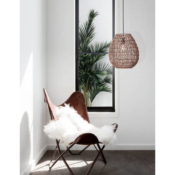 Pendelleuchte » Griffin «, LED, 1-flammig, mokka