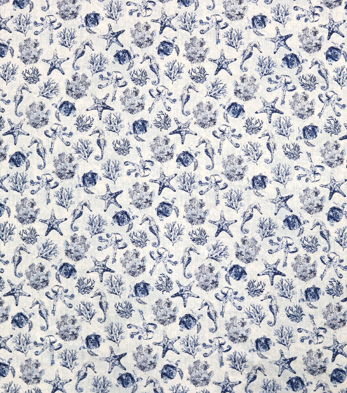 Ocean Icons Super Snuggle Flannel Fabric