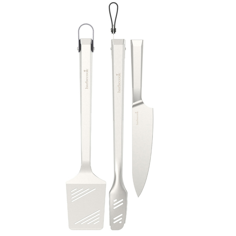 Set d'ustensiles pour plancha 3 pièces BARBECOOK
