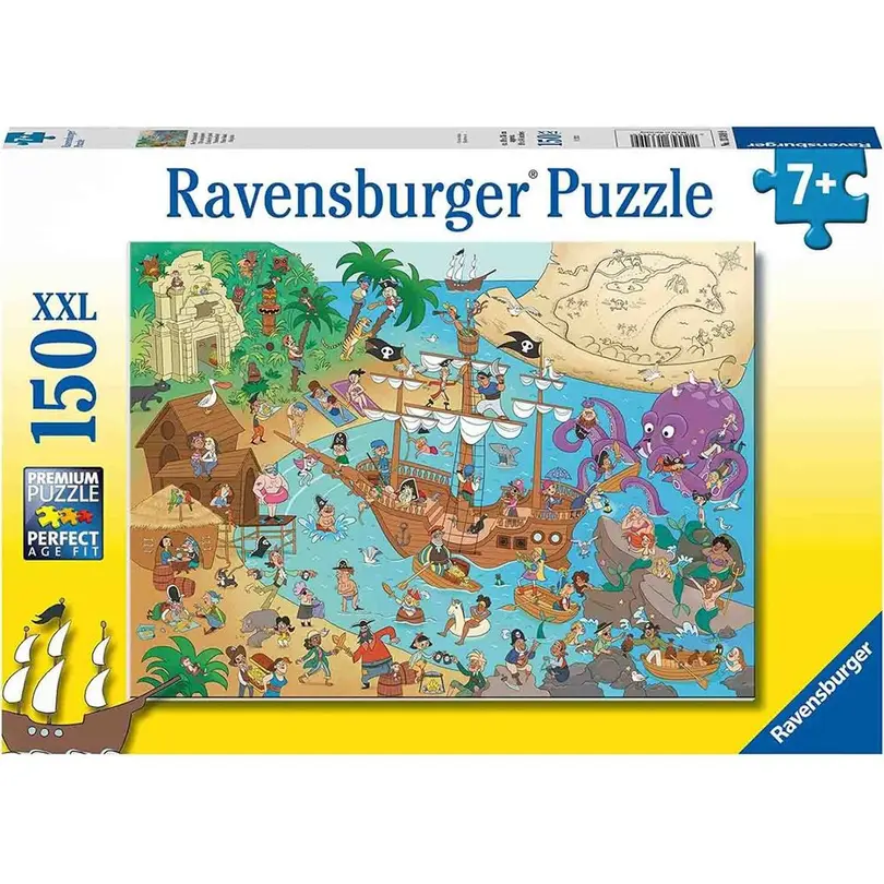 Puzzle 150er-Set Die Piratenbucht