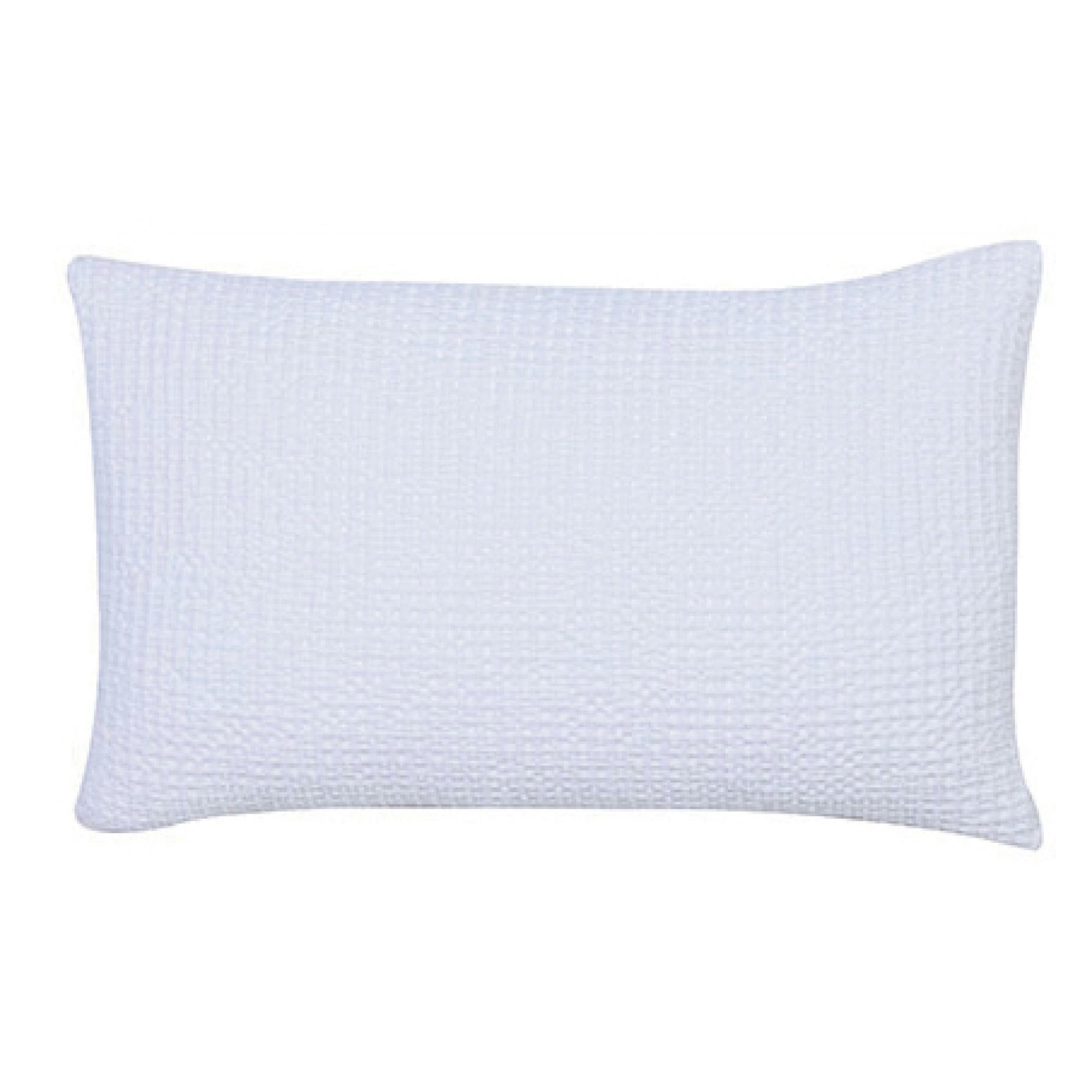 MAIA - Coussin  en coton blanc 30 x 50