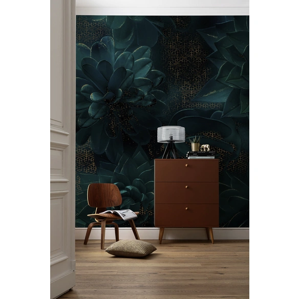 Vliestapete »Ombres«, Breite 400 cm, seidenmatt