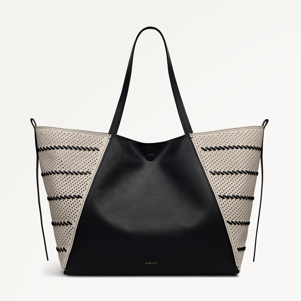 The Delphine - Perforated - Extra Large Open Top Tote