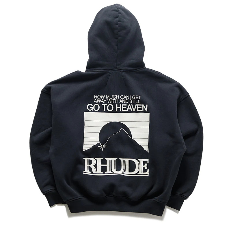 Rhude Moonlight Pack Hoodie - Vintage Black/White