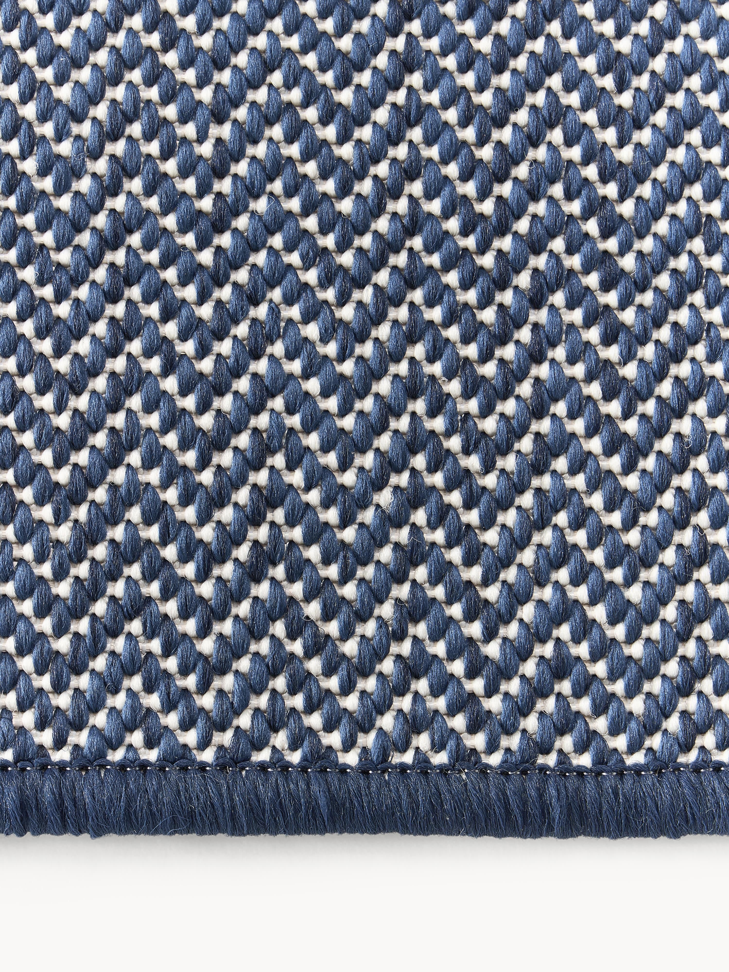 Indoor & Outdoor-Wendeteppich Cort mit Zickzack-Muster
