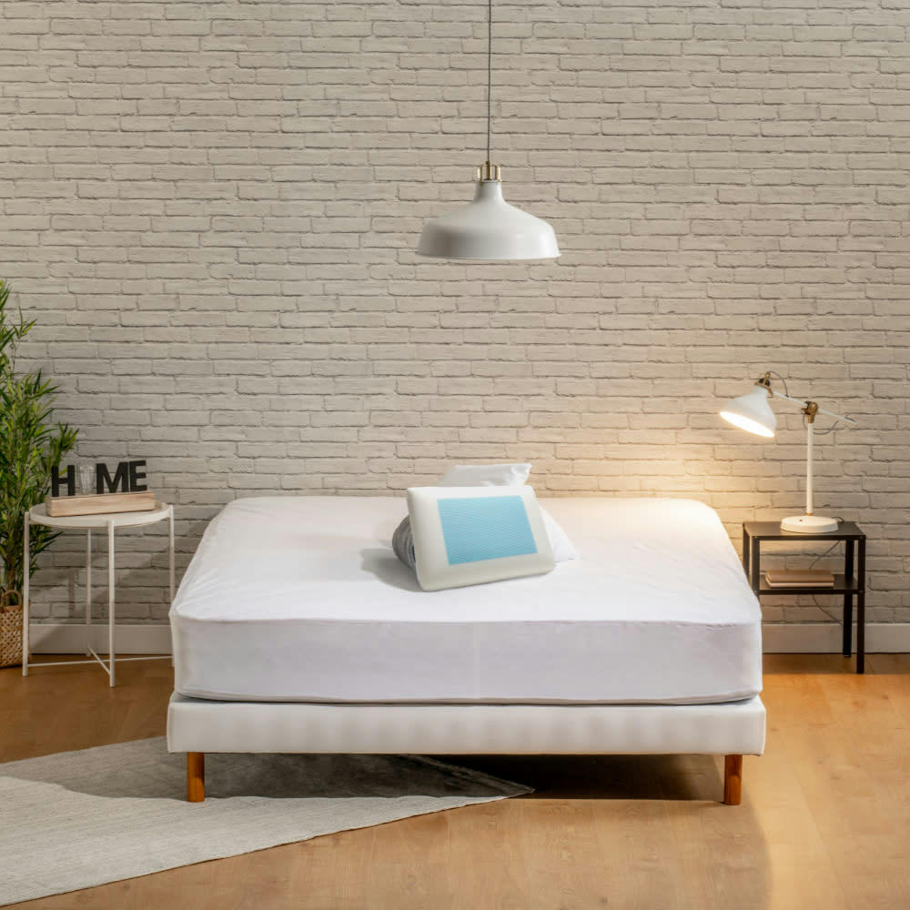 LAVABLE À 95°C - Protège-matelas lavable à 95°C 90x190cm