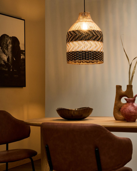 Lampa wisząca TURABO Rattan Kolorowy