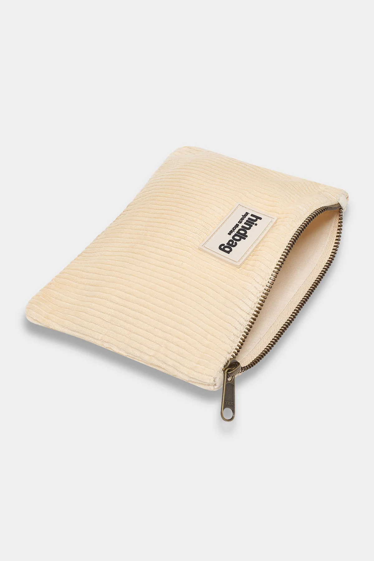 Pochette Lou Velours Beige