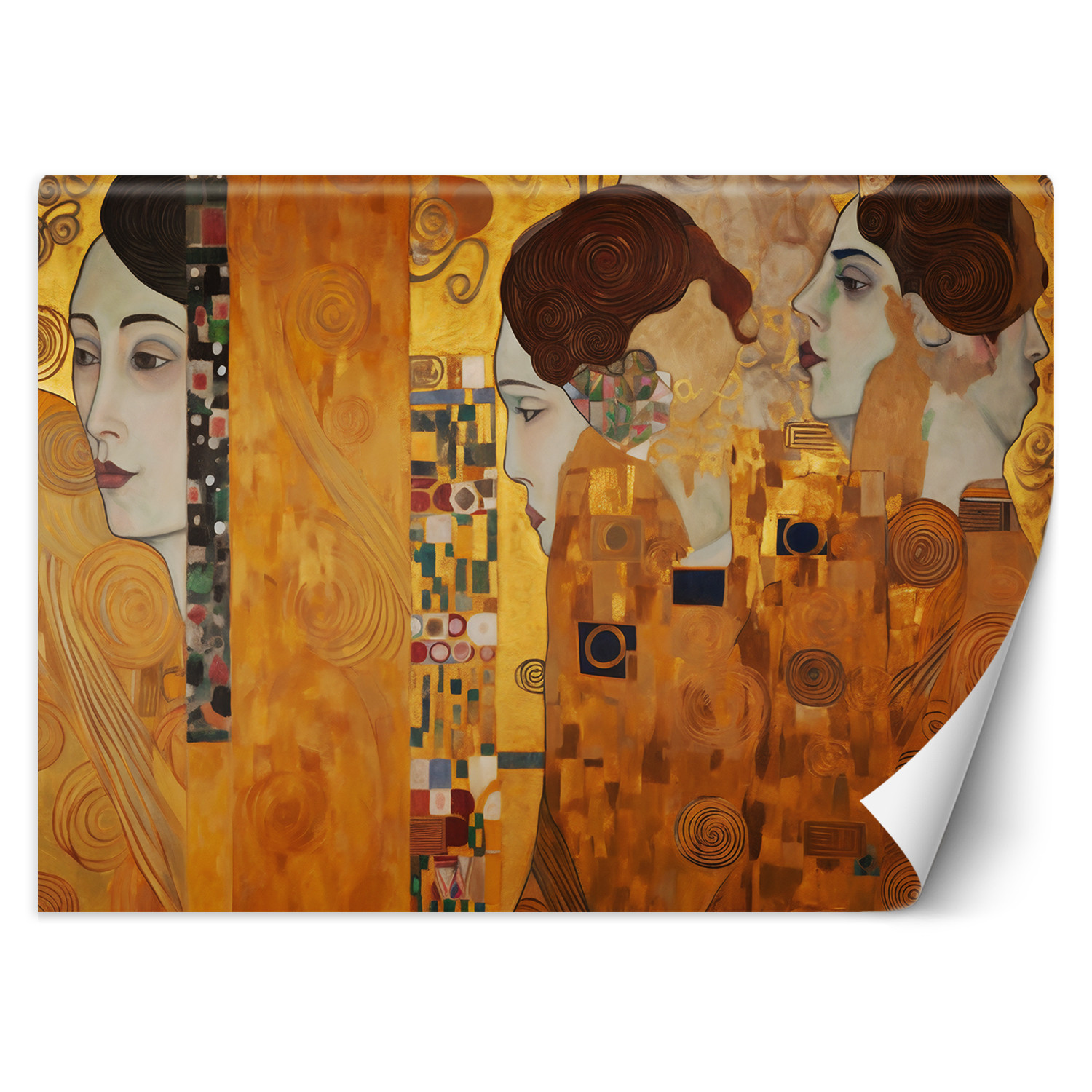 Feeby Fototapeta, Złoty portret kobiety - G. Klimt 150x105