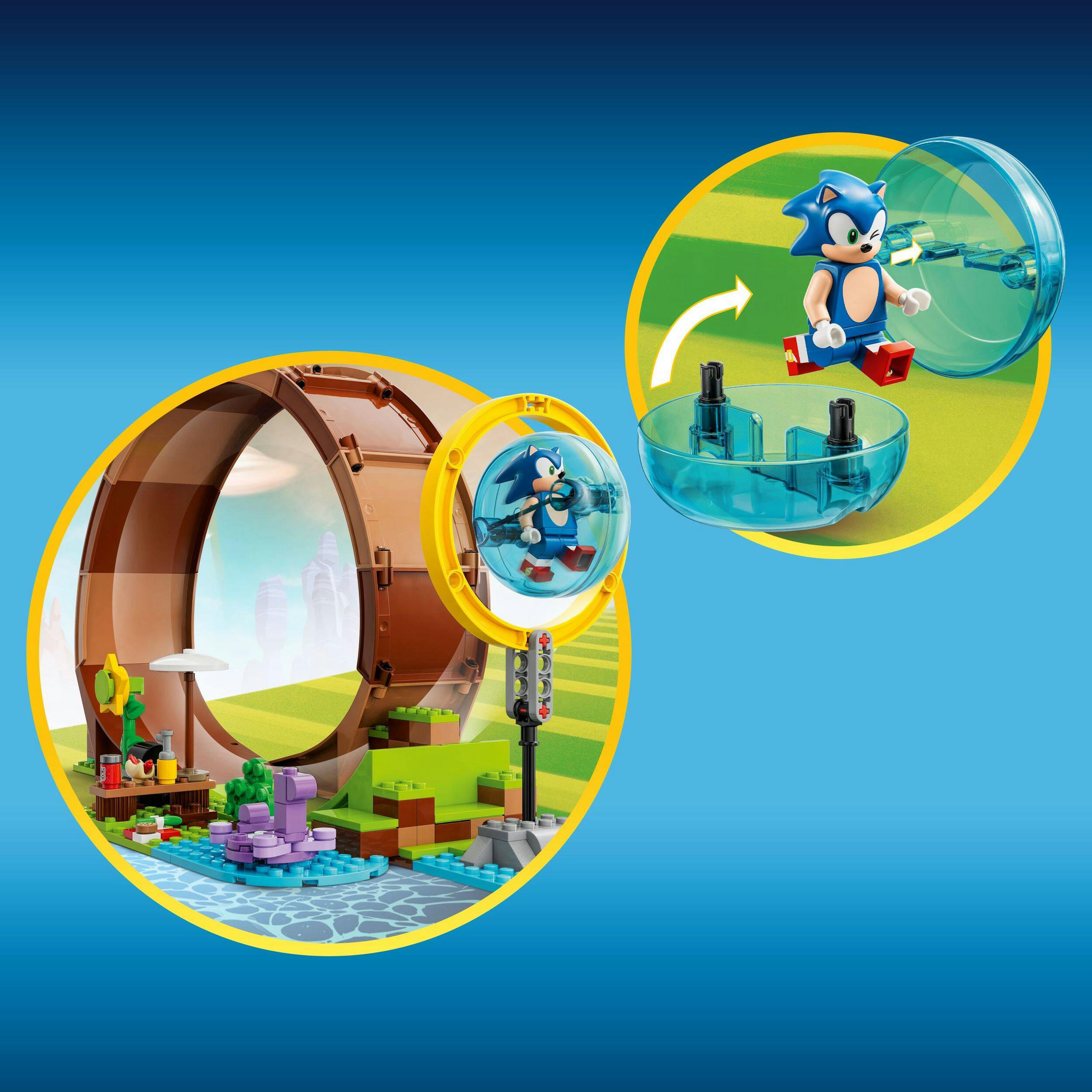 LEGO® Sonic the Hedgehog™ Green Hill Zone Loop Challenge Playset, Ages 8+