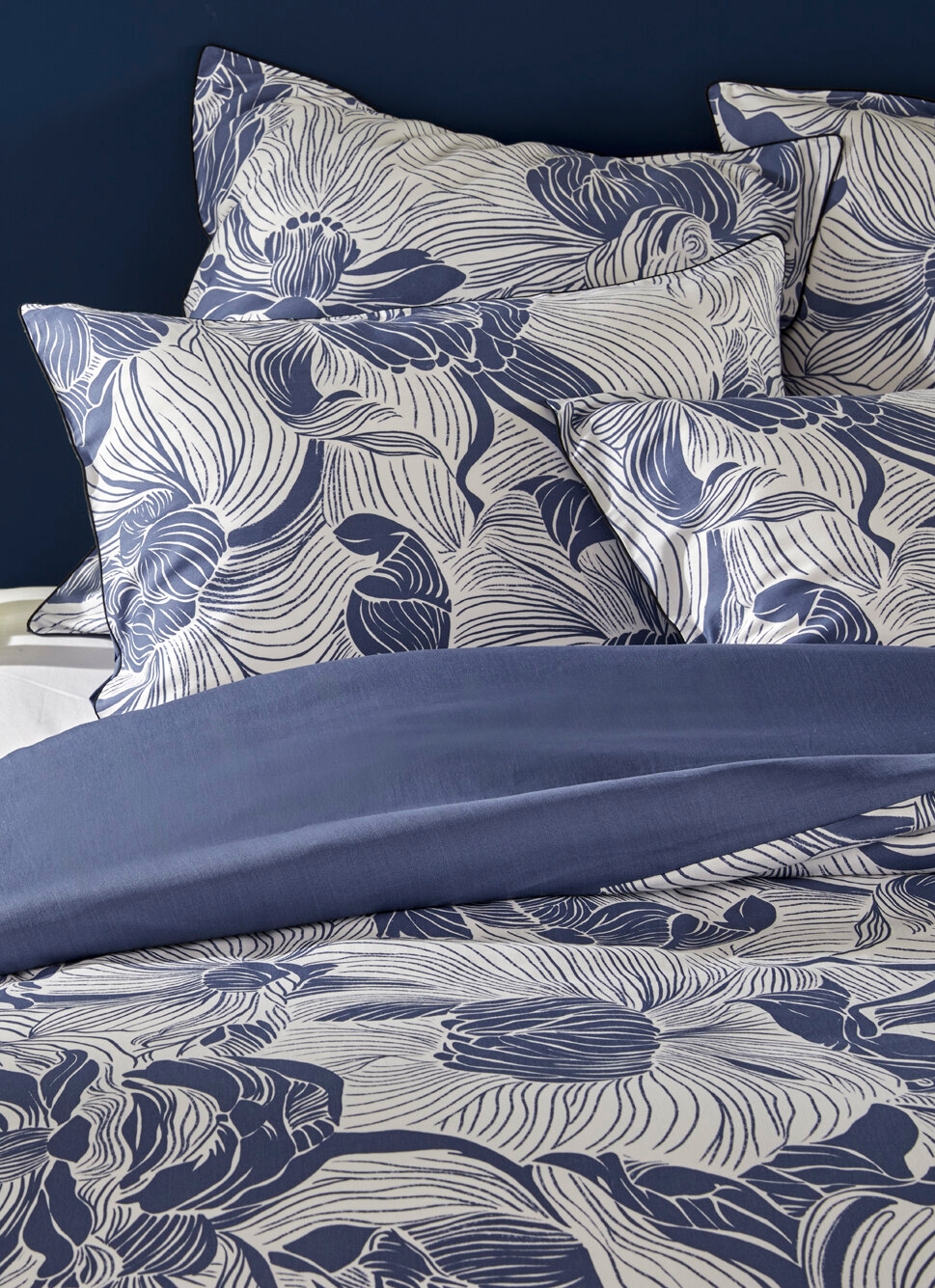 HOUSSE DE COUETTE EN SATIN DE COTON - SONIA NUIT