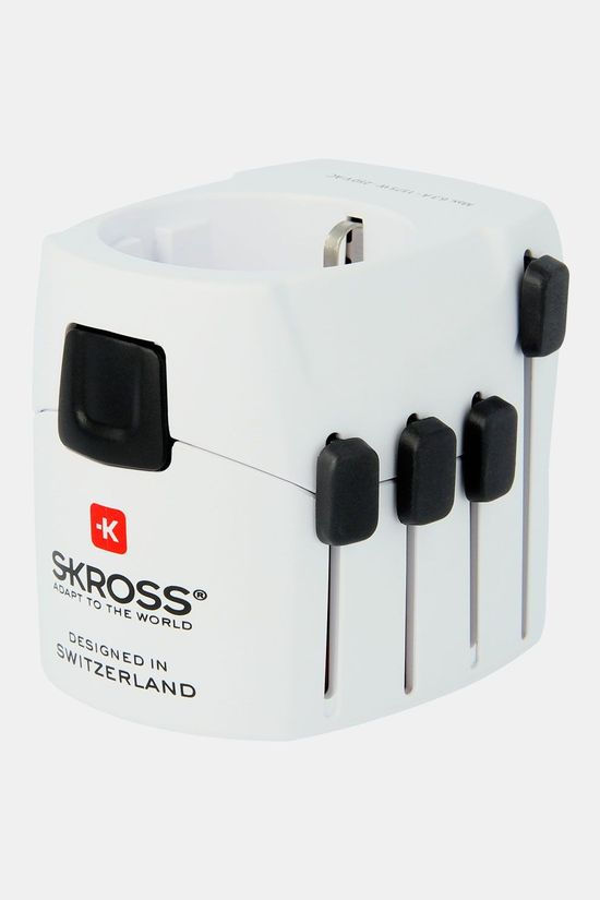 S-Kross Pro World Travel Adapter. With Ground Plugs 7.0 Amp, Wereldstekker