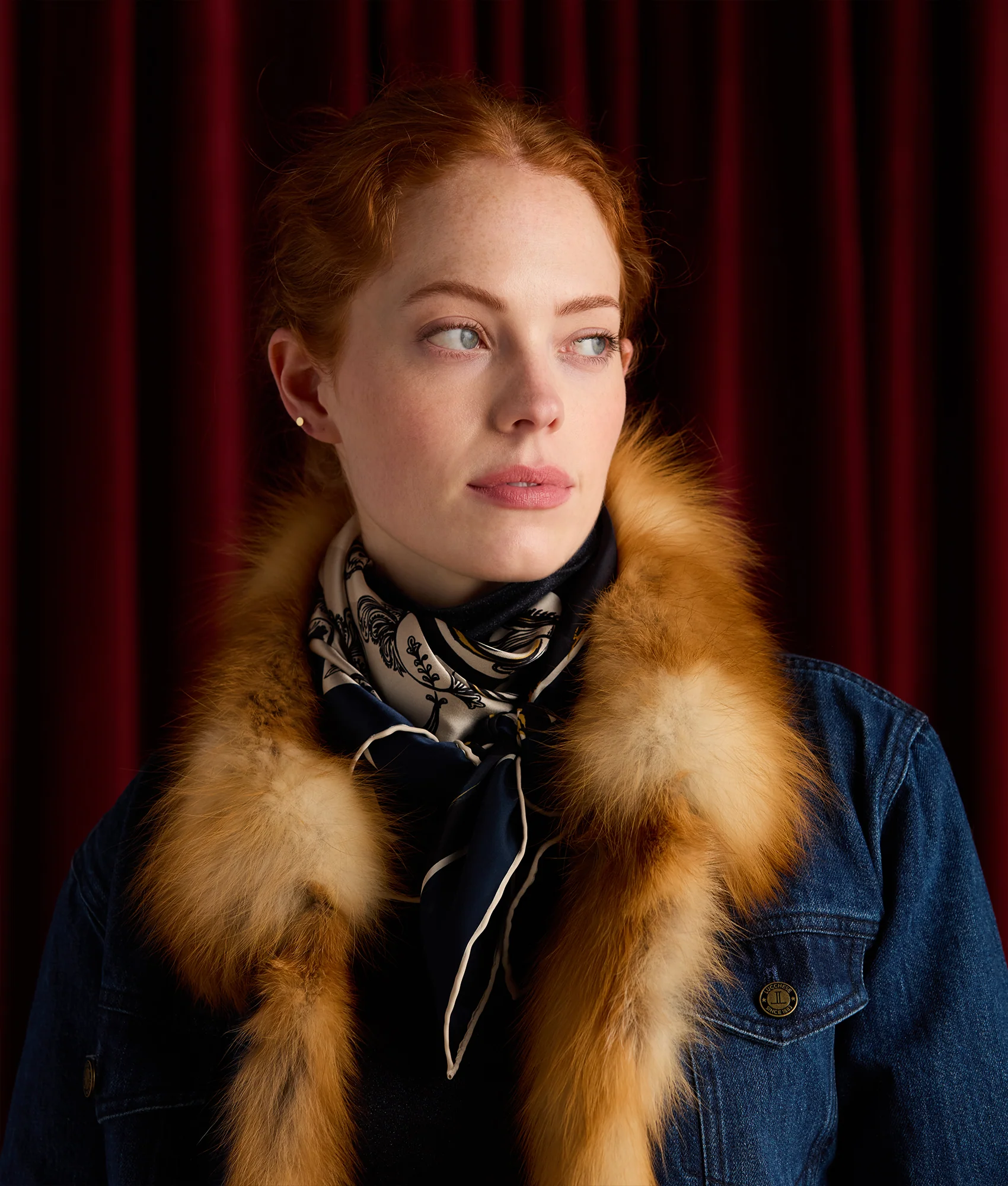 Cavalry Scarf - Navy