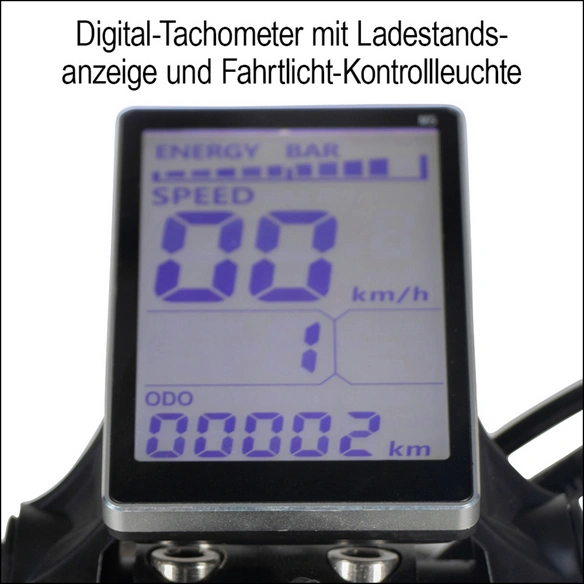 E-Roller »Camper Basic«, max. 20 km/h, Reichweite: 30 km , schwarz