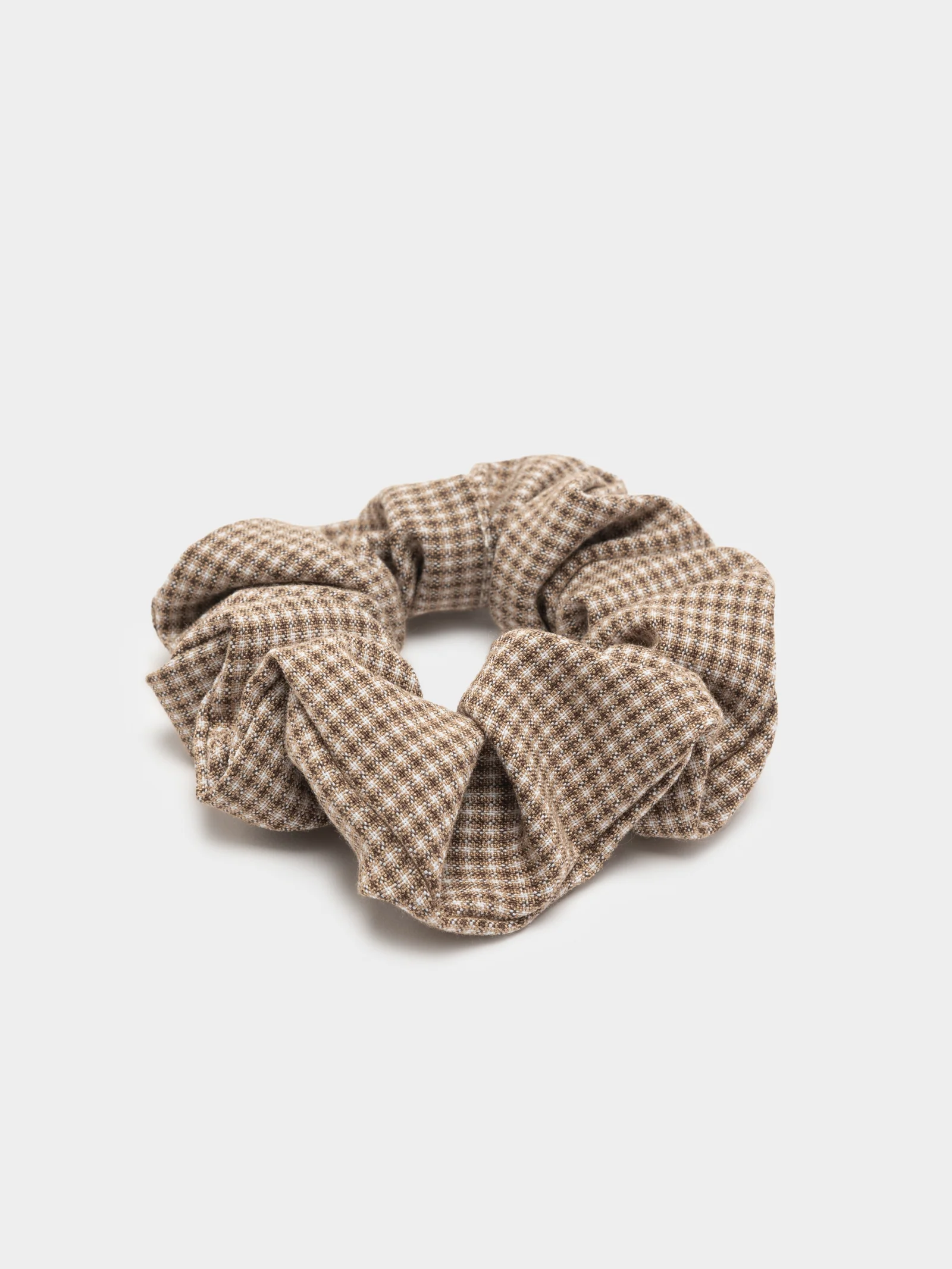 Lina Check Scrunchie