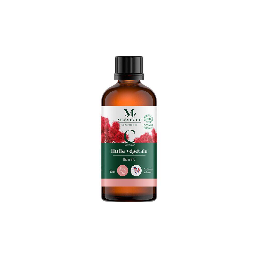 Huile végétale ricin bio Mességué 50ml