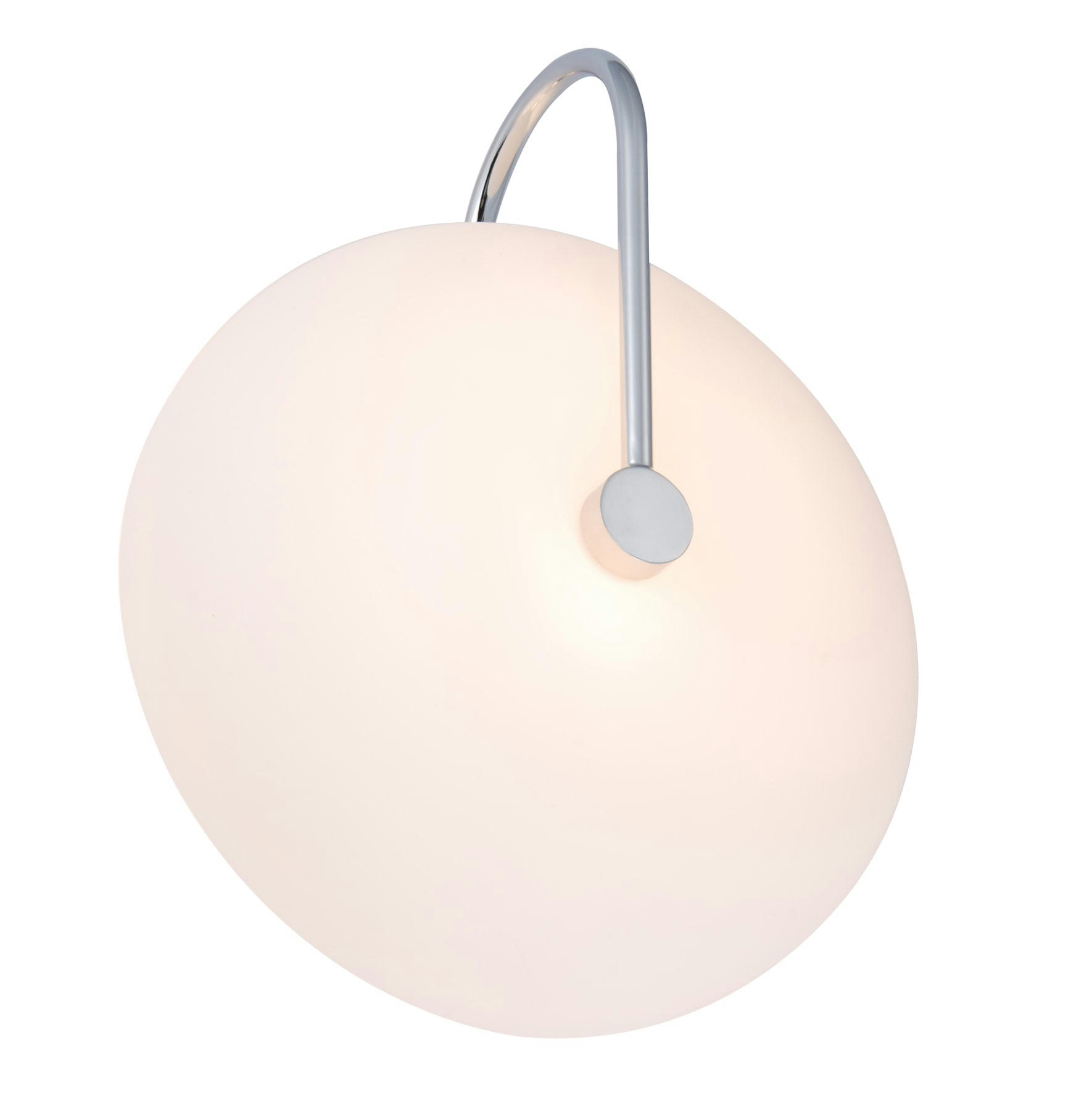 YALE - Applique murale en verre blanc