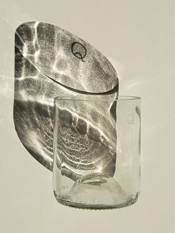 Lot de 4 verres danser 25cl transparent - q de bouteilles transparent