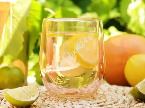 Kpl. 2 szklanek termicznych 300 ml Altom Design - Andrea Różowe 07.AND.8152