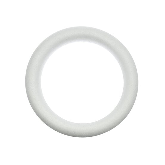 Polystyrene Wreath 25cm