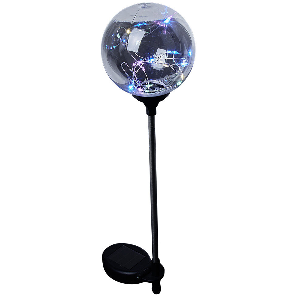 Borne solaire boule 20 microled multicolore
