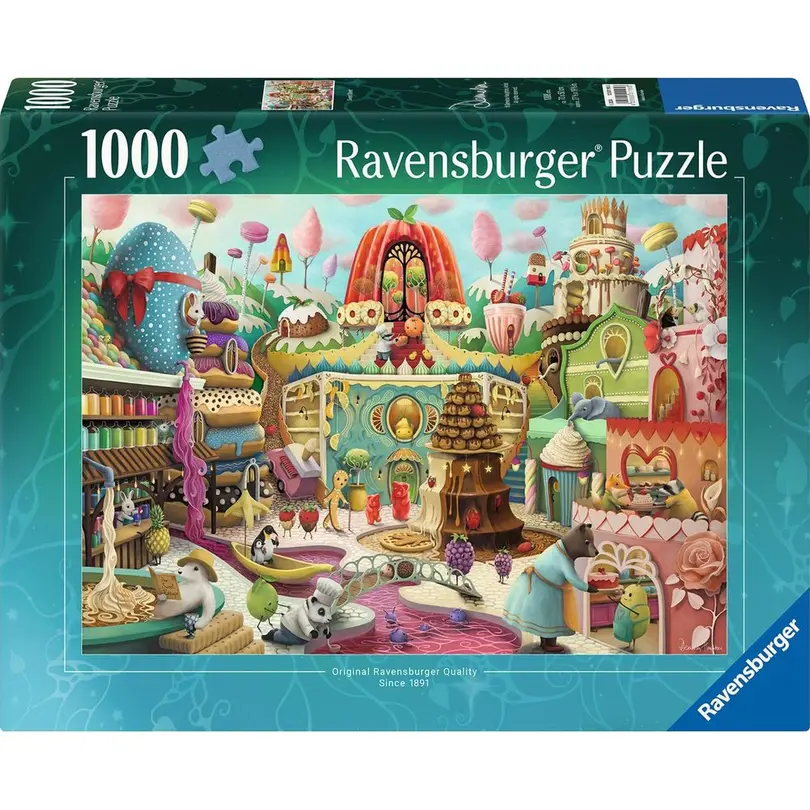 Puzzle 1000er-Set Sweet Street