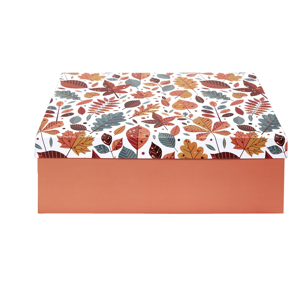 BoÎte à cadeau rectangulaire 32x24xH11,2cm - 2 modèles