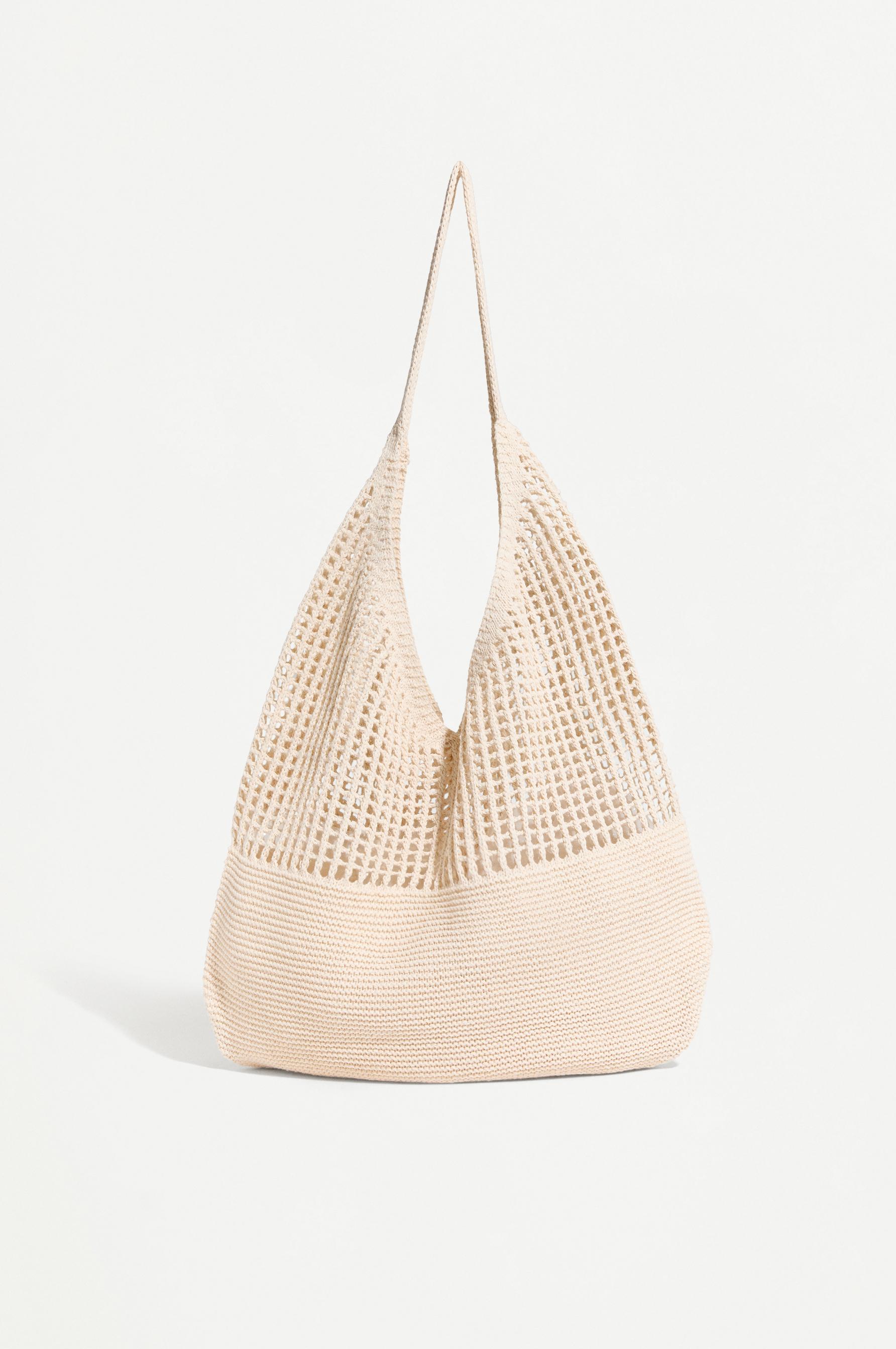 Bolso shopper crochet