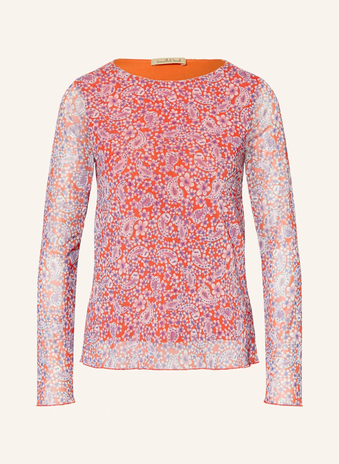 Smith & Soul Blusenshirt aus Mesh