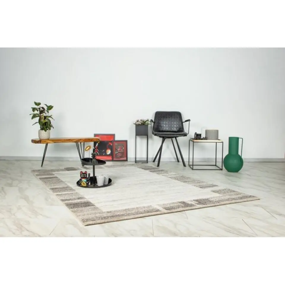 Lalee Vloerkleed Trendy - Handgeweven beige zilver 160x230 cm