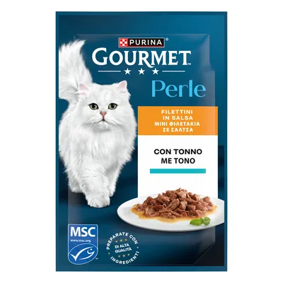 5 x Gourmet Wet Cat Food - 4 + 1 Free! *