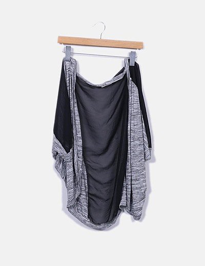 Camaïeu Jacket gray mottled combined
