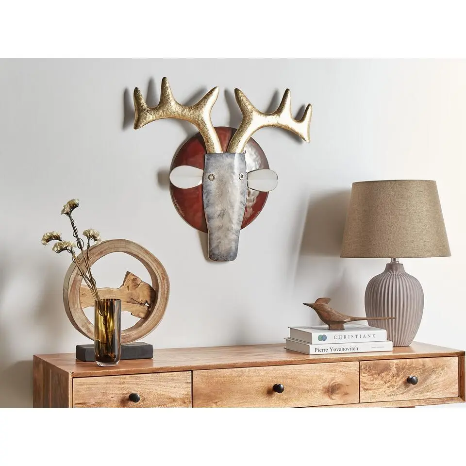 FLUORINE - Wanddecoratie - Meerkleurig - Metaal