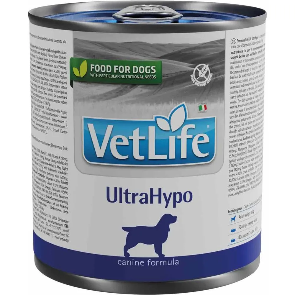 Farmina Vet Life food for ultrahypo dogs 300g 6 units