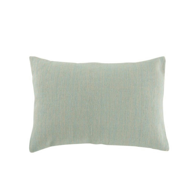 SOBRE - Coussin rectangulaire coton menthe 60x40