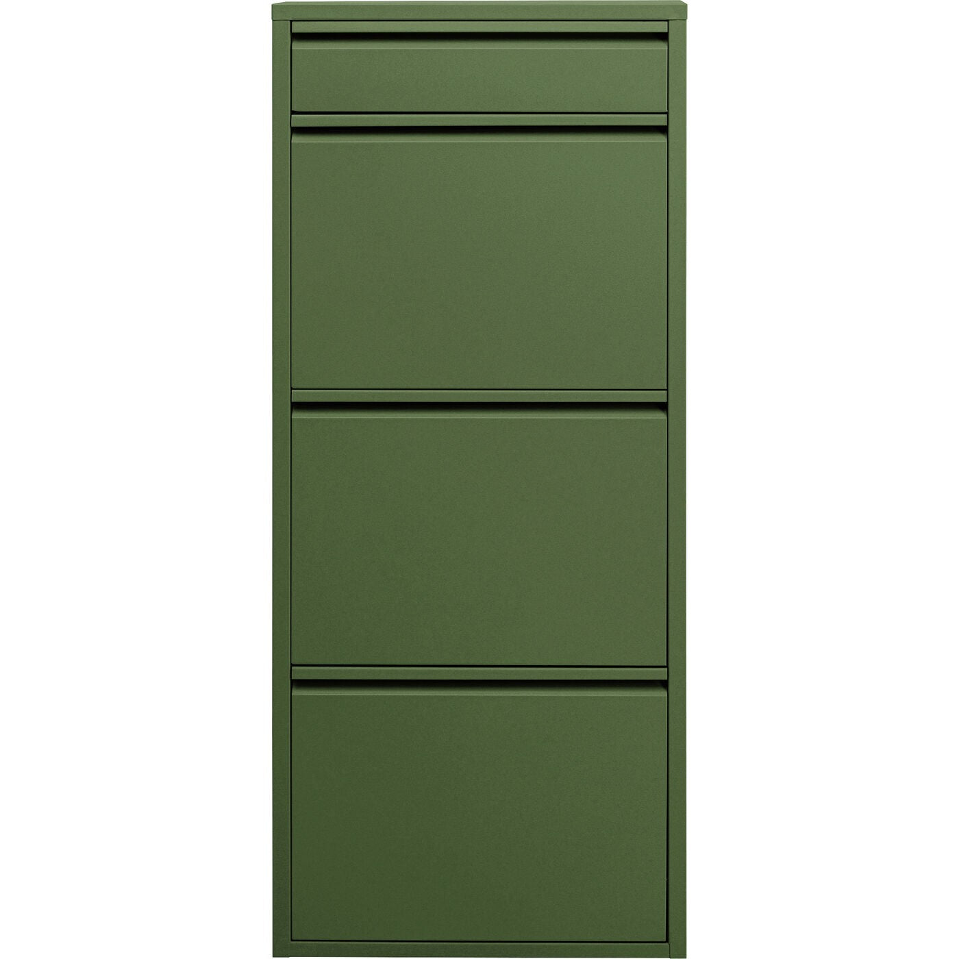 Kare Design Schoenenkast Caruso olijf 3 1 laden