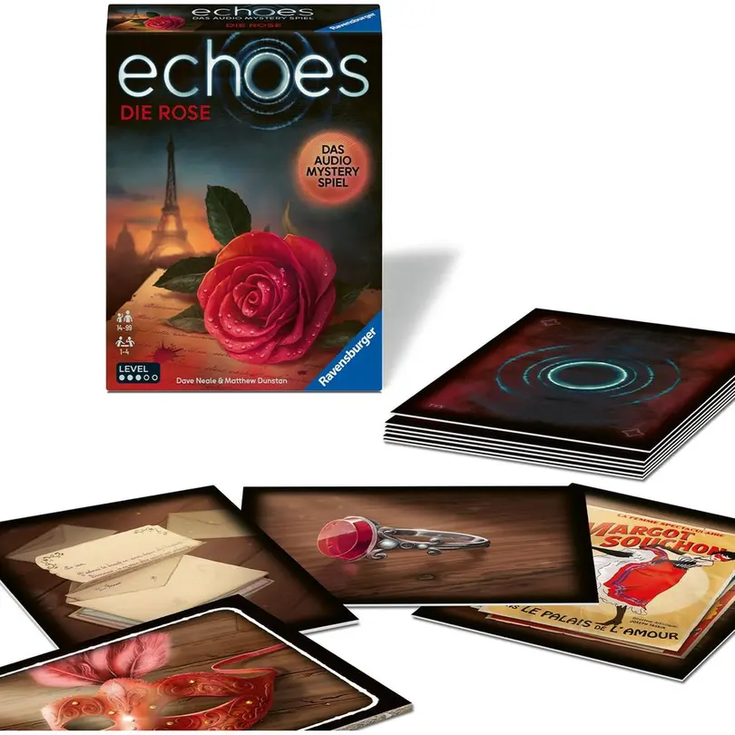 Kartenspiel 24-teilig Echoes The Rose