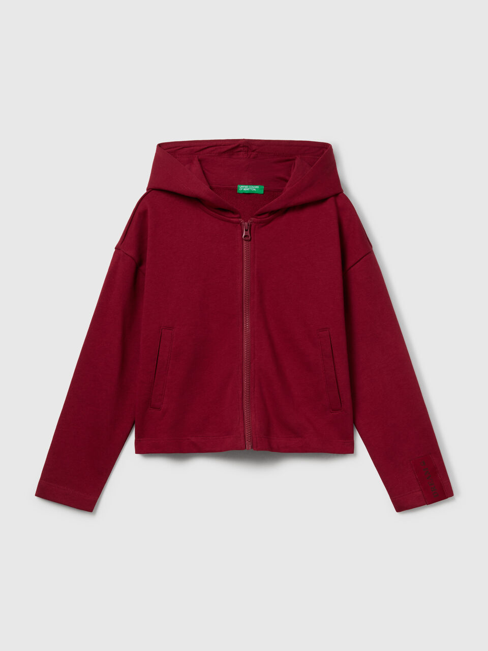 Zip-up hoodie