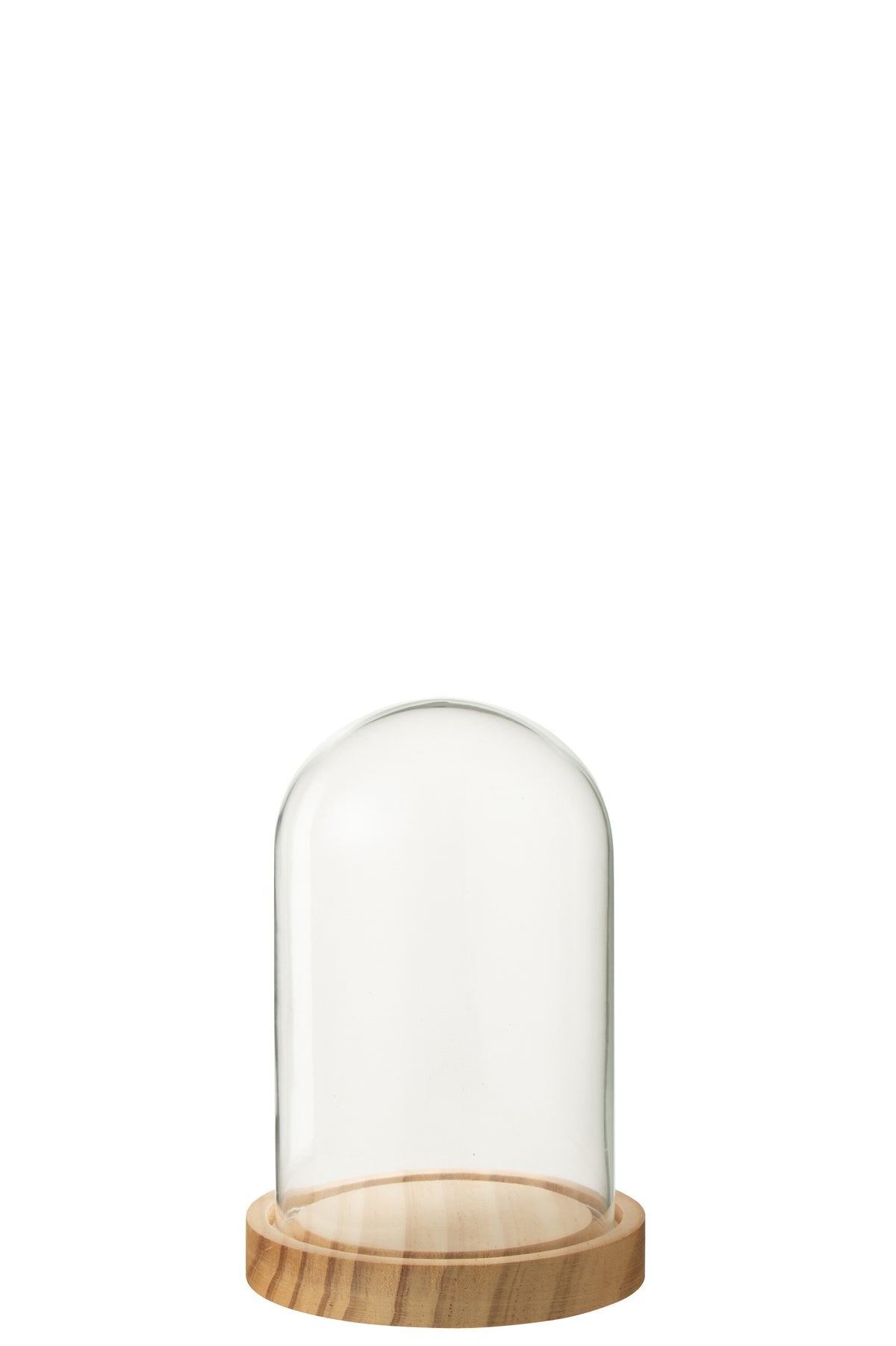 J-Line Decoratieve stolp - glas - naturel - small