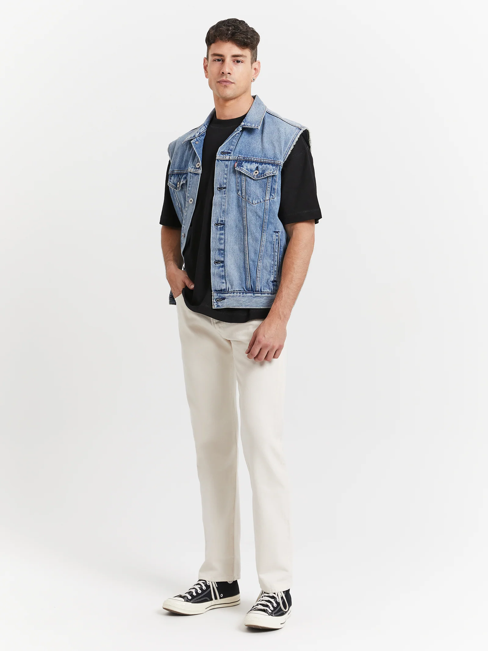Relaxed Trucker Vest