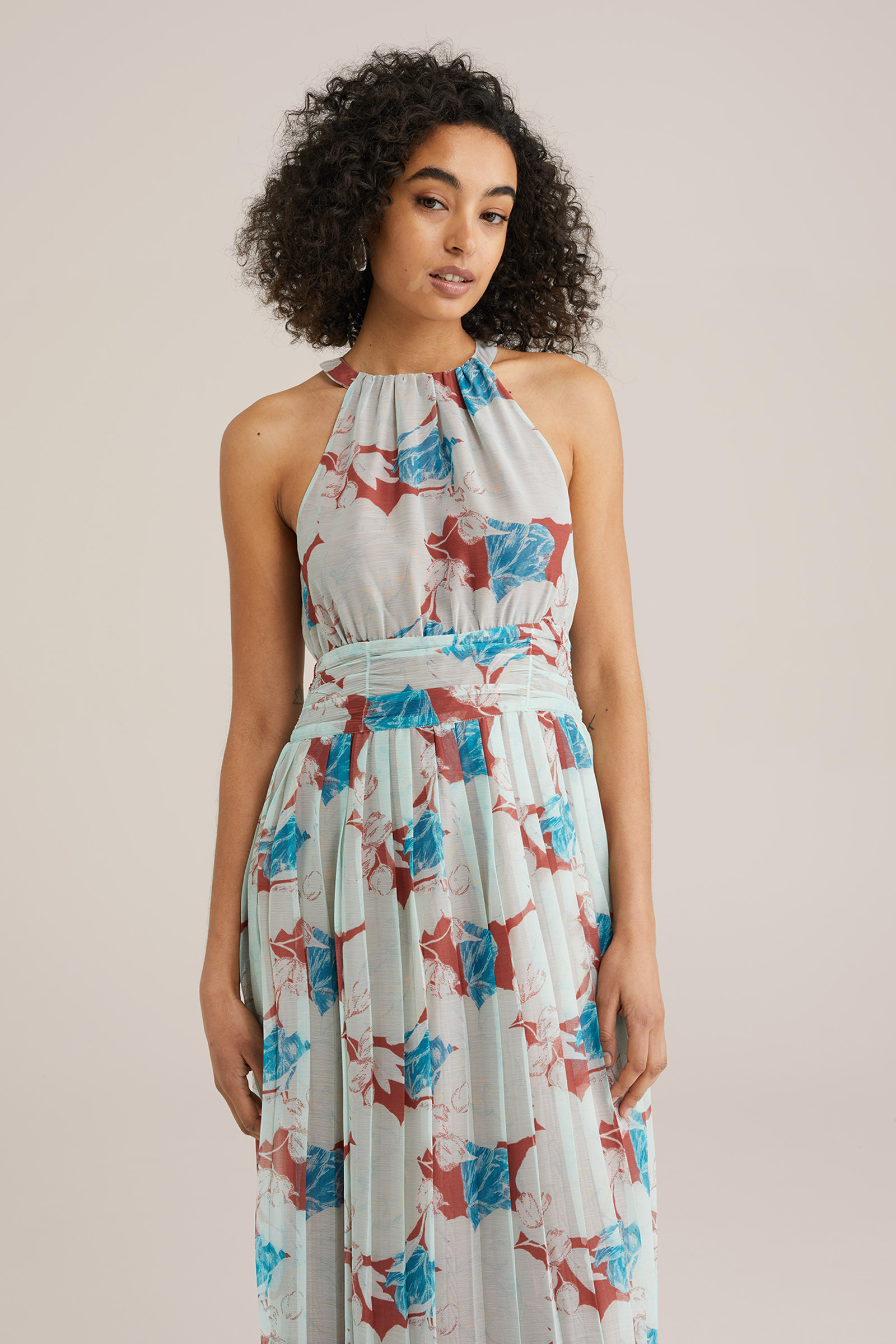 Dames Maxi jurk met print