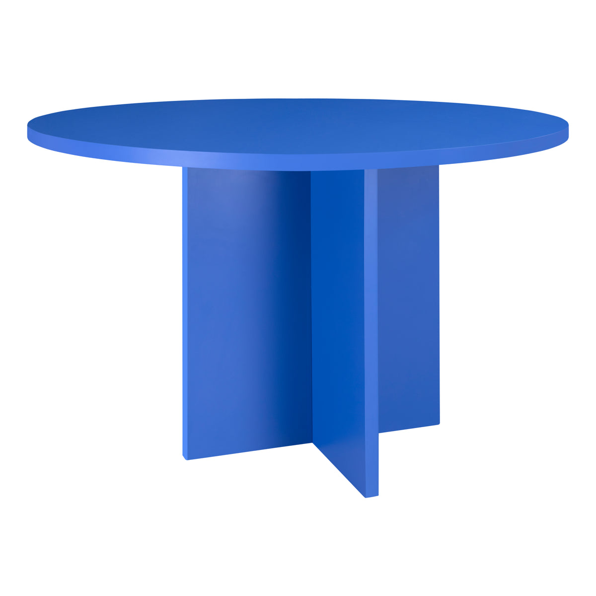 Really Nice Things - eettafel Mathilda - MDF -rond - 120cm - pruss