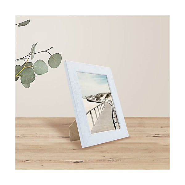Cadre photo karma blanc 13x18 cm Fabriqué en France