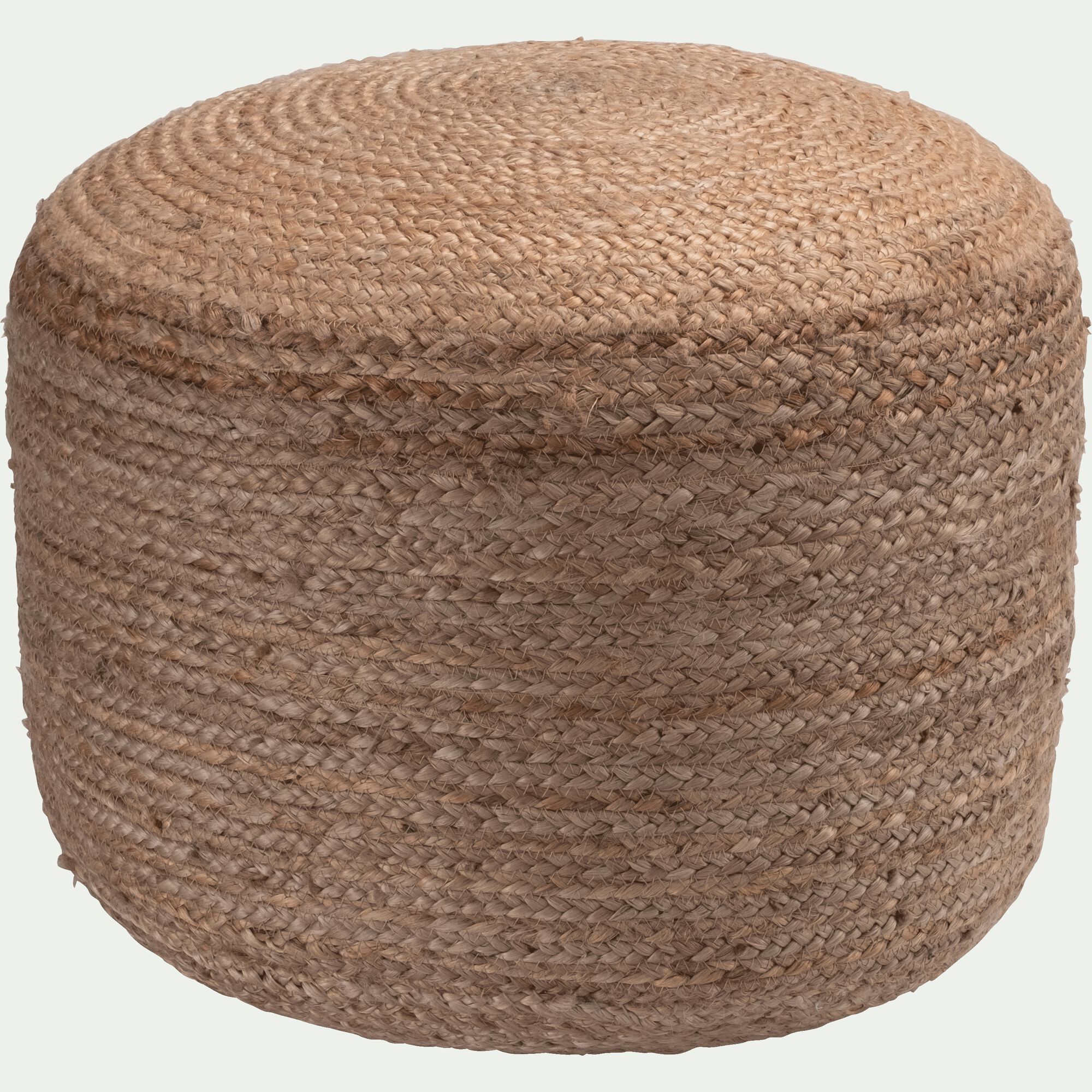 NA&Iuml;A - Pouf en jute D50xH40cm - naturel