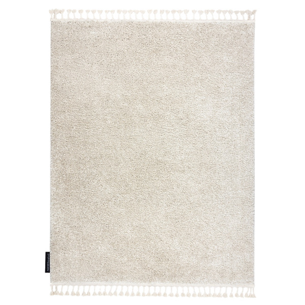 Dywan BERBER 9000 krem Frędzle berberyjski marokański shaggy 80x150 cm