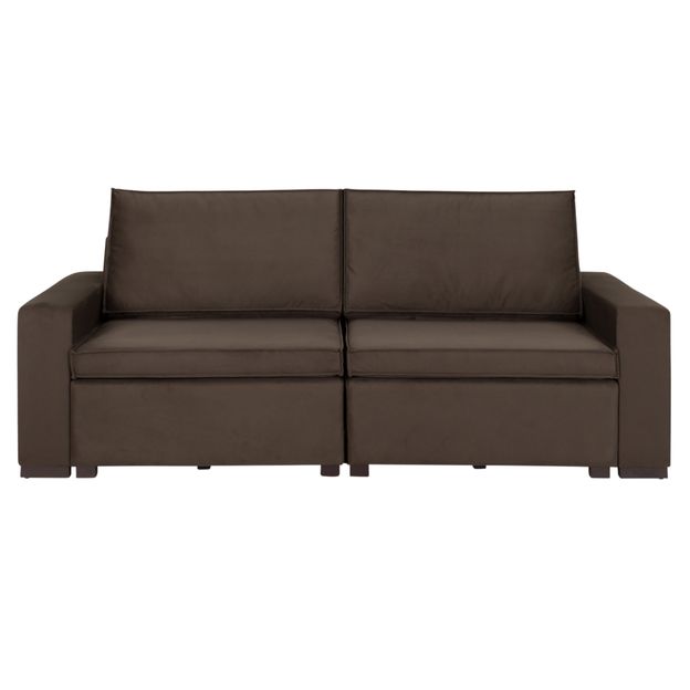 SOFÁ RETRÁTIL BIPARTIDO 3 LUGARES OLIDO
