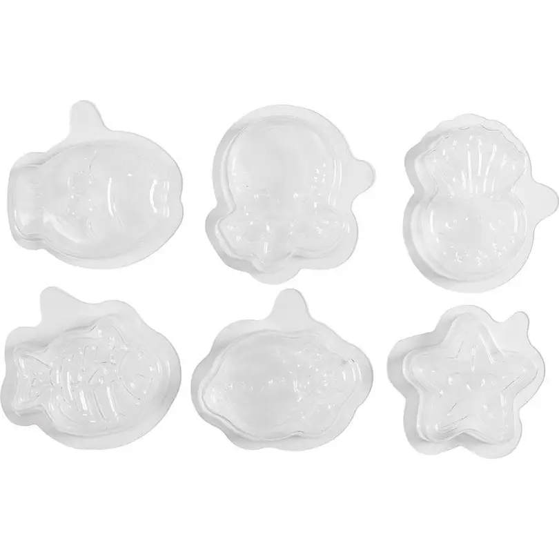 Silikonform 6er-Set Art & Fun