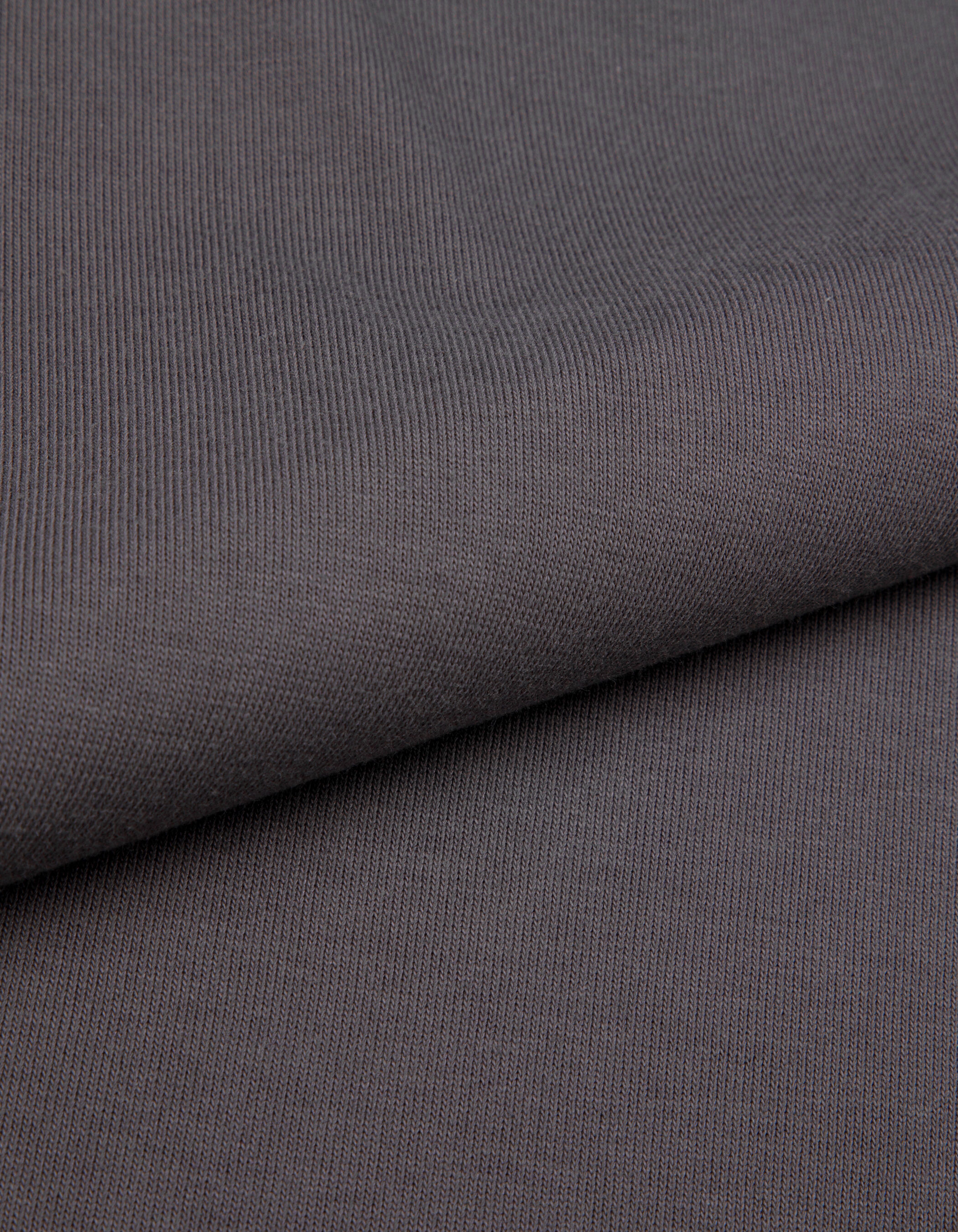 T-shirt col rond gris coton modal Homme